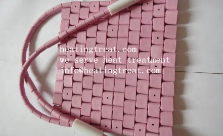 Ceramic Pad Heater made by high quality alumina beads,80/20 Nickel/Chrome wire
